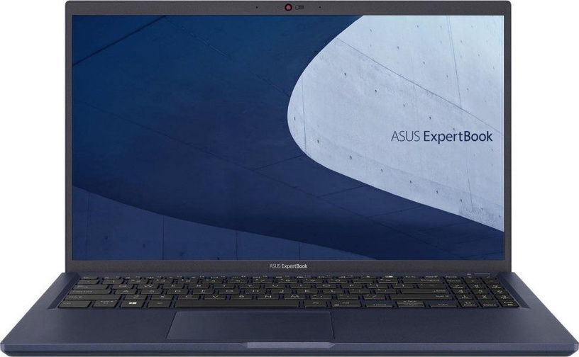 Sülearvuti Asus ExpertBook B1500CEAE-BQ3937X PL, i3-1115G4, 8 GB, 512 GB, 15.6 ", Intel HD, sinine/must, en