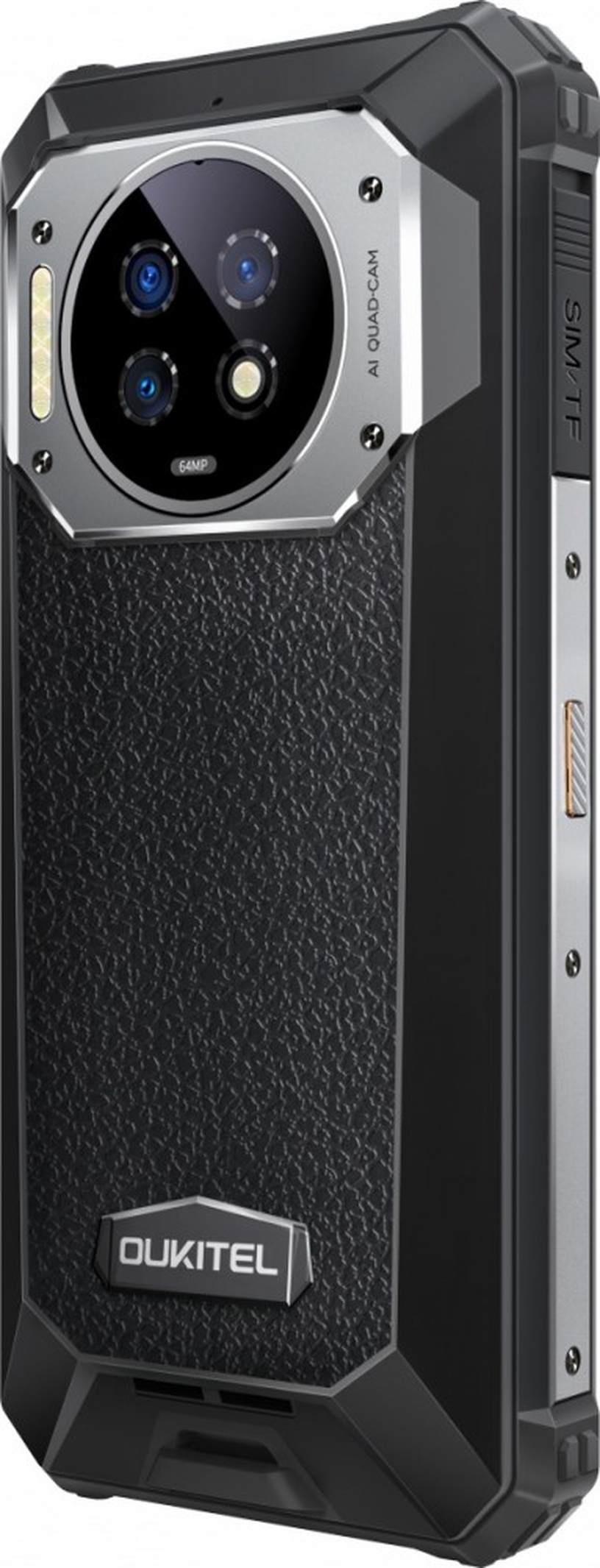 Mobiiltelefon OukiTel WP19, 256 GB, must