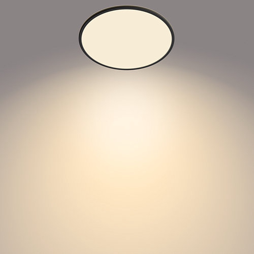 Светильник потолочный Philips SuperSlim, 2700°К, LED, черный