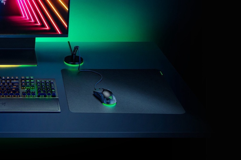 Peles paliktnis Razer Sphex v3, 21.5 cm x 27 cm x 0.4 cm, melna