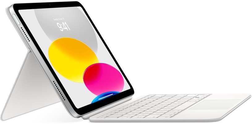 Klaviatuur Apple Magic Keyboard Magic Keyboard Folio for iPad (10th generation), Inglise (INT), valge