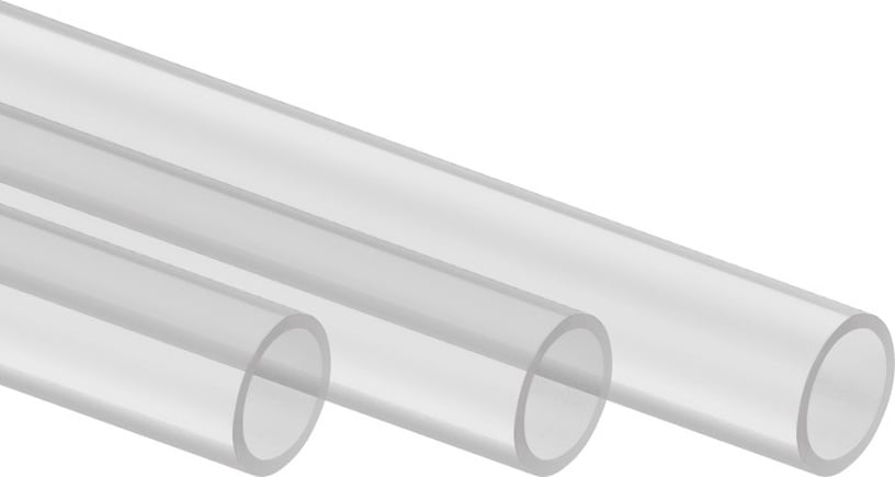 Caurule Corsair Hydro X Series XT Hardline 12mm Tubing - Satin Transparent, 100 cm, caurspīdīga