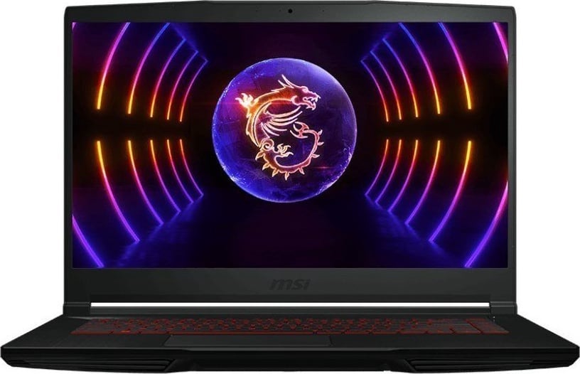 Sülearvuti MSI Thin GF63 12VE-264PL, Intel® Core™ i5-12450H, 16 GB, 512 GB, 15.6 ", RTX 4050, must, en