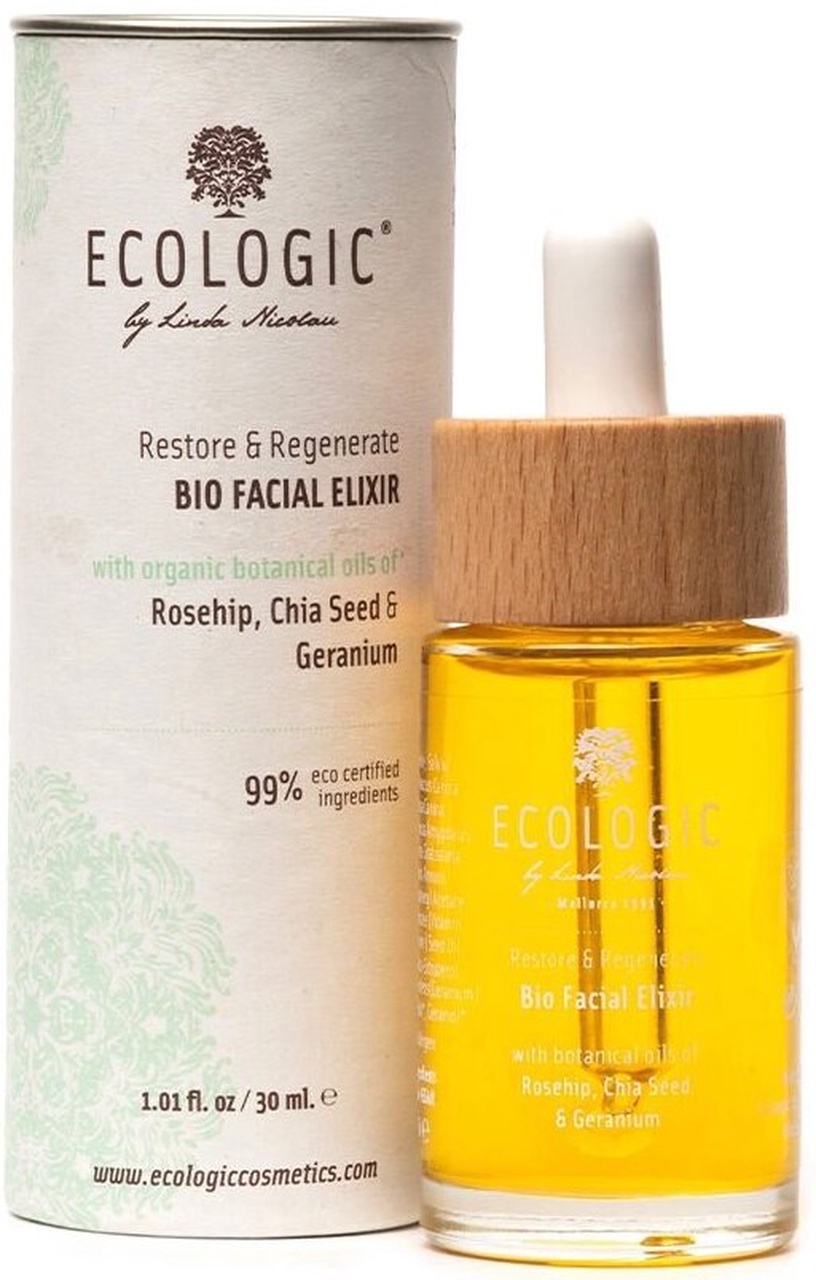 Sejas eliksīrs Ecologic Cosmetics Bio Facial, 30 ml, 30+