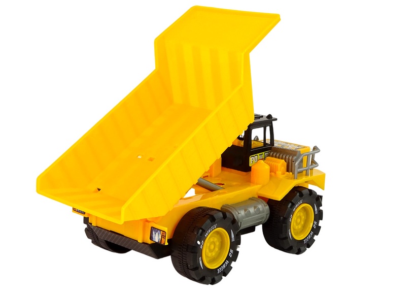 Rotaļu pašizgāzējs Lean Toys Superior Truck, dzeltena