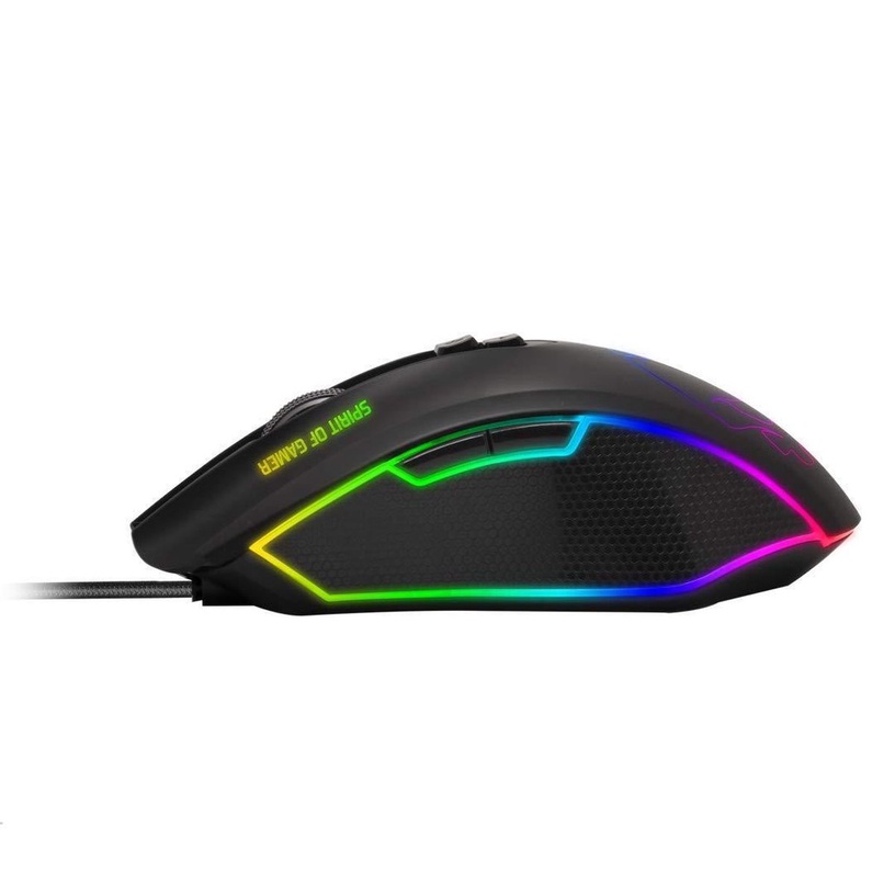 Игровая мышь Spirit Of Gamer Elite M40, с проводом к usb / ps/2, черный