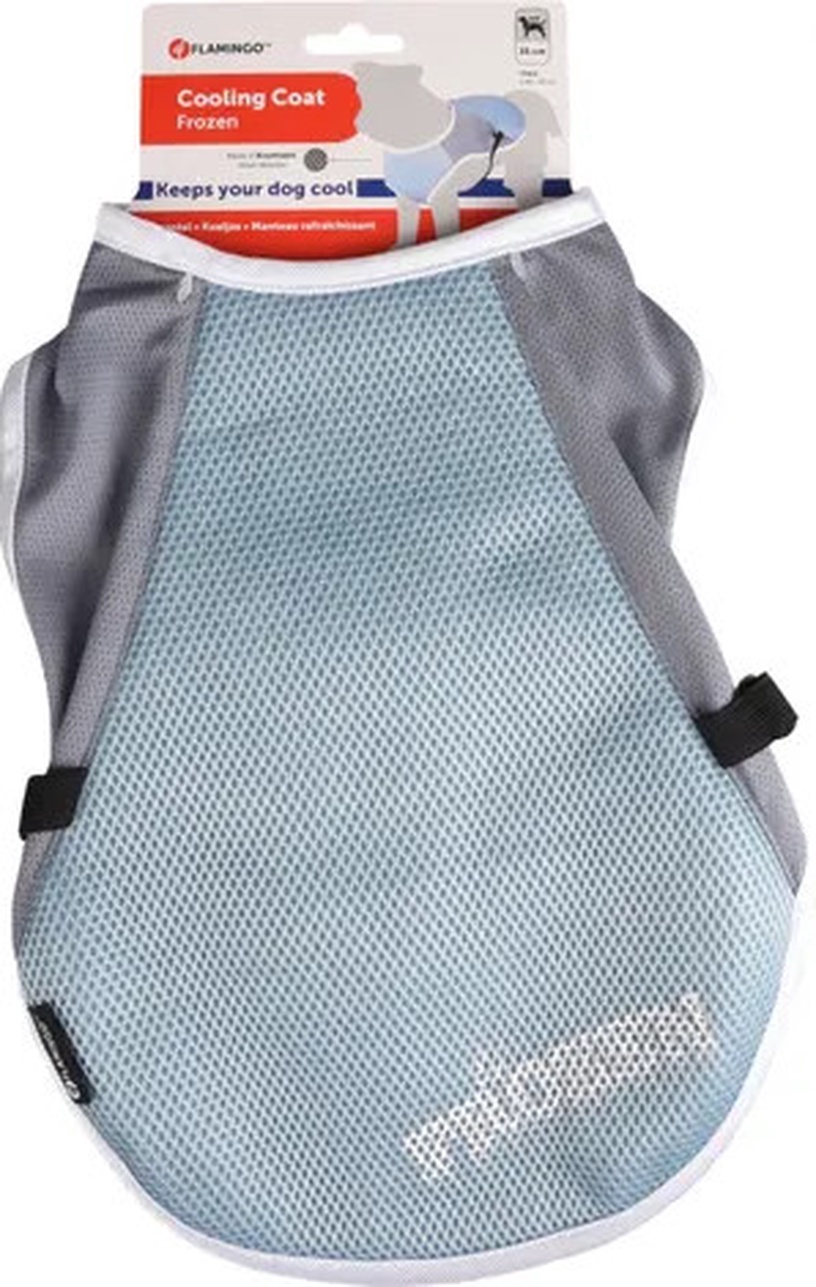 Жилет Flamingo Cooling Coat Frozen 519548, серый/голубой, L