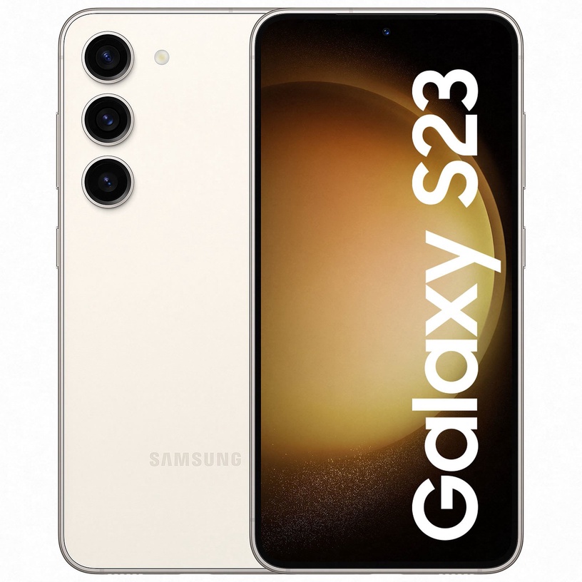 Mobiiltelefon Samsung Galaxy S23, 128 GB, kreemjasvalge