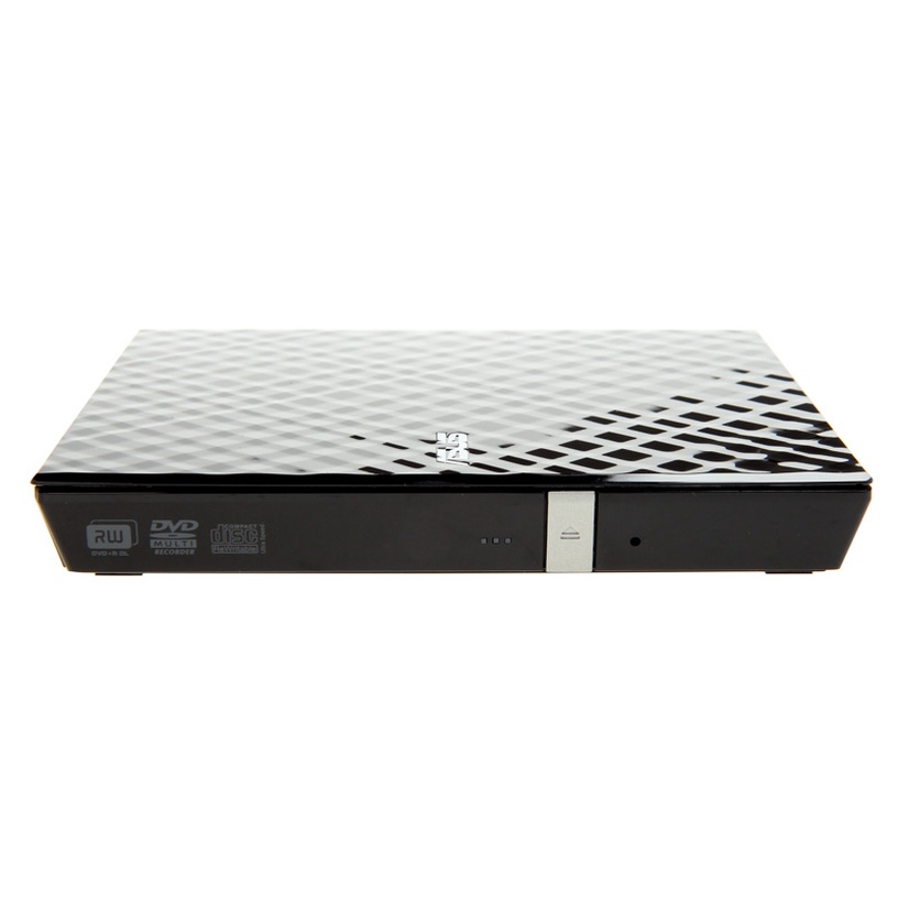 Ārējais optiskais diskdzinis Asus LITE/BLK/G/AS, 280 g, melna