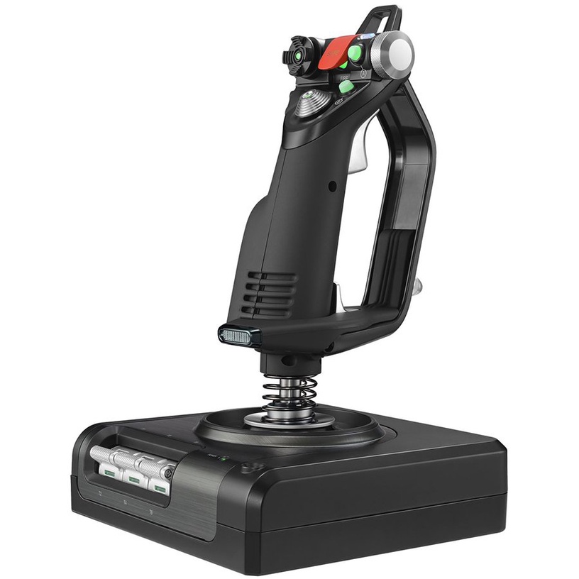 Джойстик Logitech X52, черный