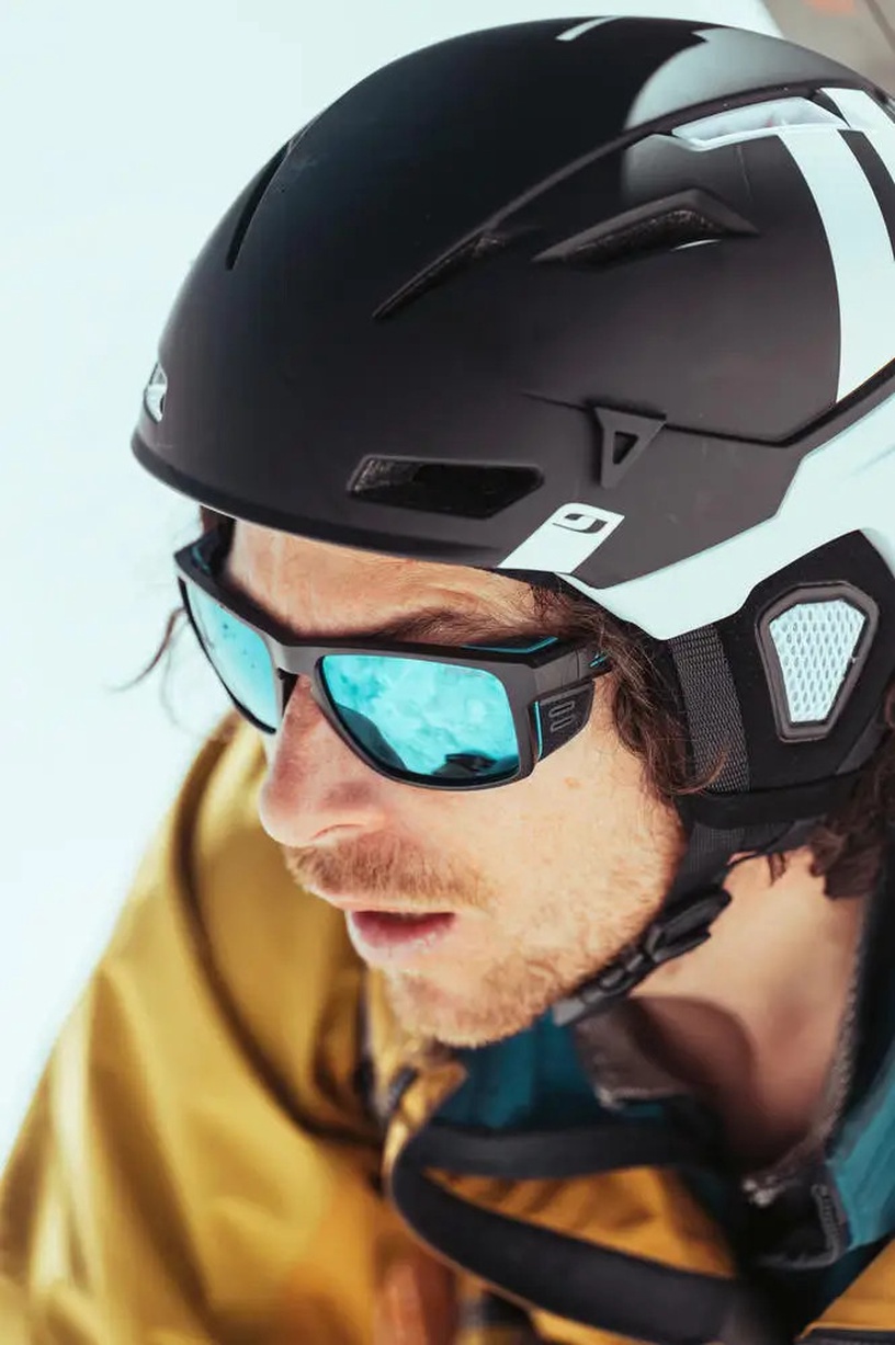 Солнечные очки Julbo Shield Spectron 3, 43 мм, синий/черный