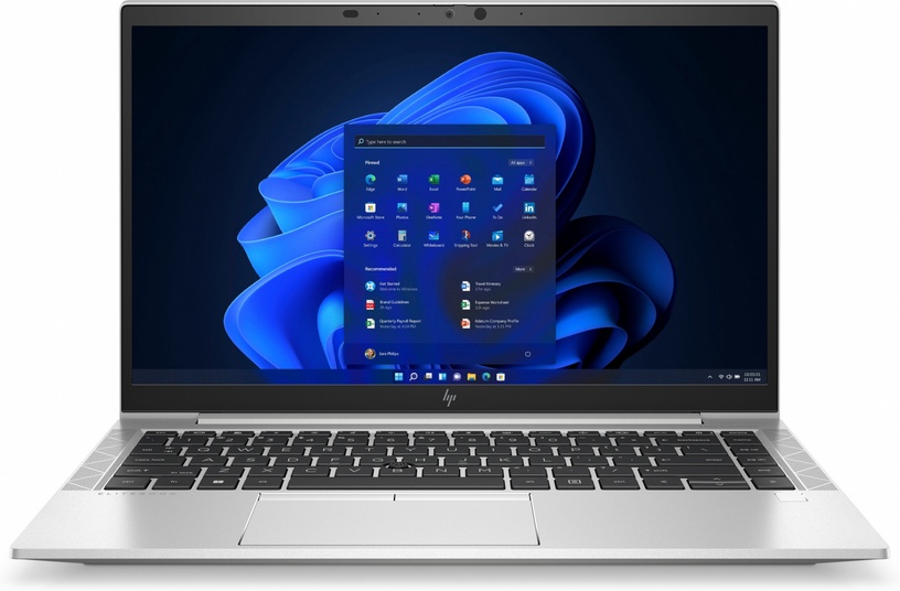 Sülearvuti HP EliteBook 845 G8, ümberpakendatud, Ryzen 5 PRO 5650U, 16 GB, 512 GB, 14 ", AMD Graphics, hõbe, en