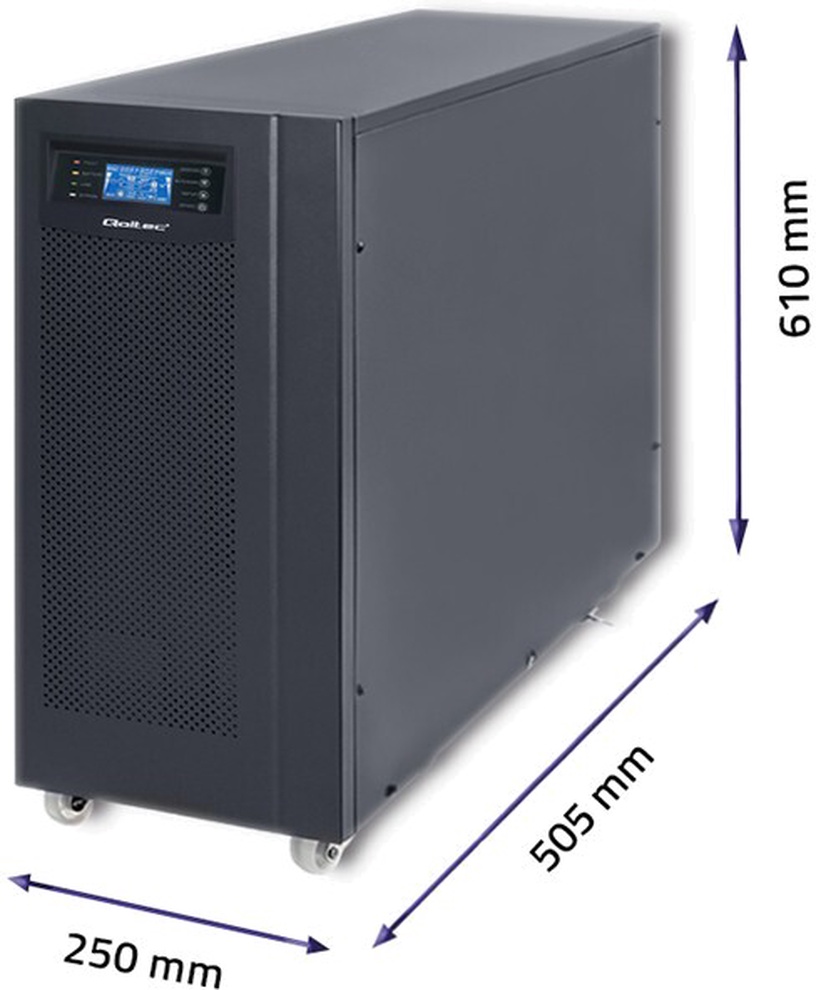 UPS sprieguma stabilizators Qoltec 53044, 8000 W