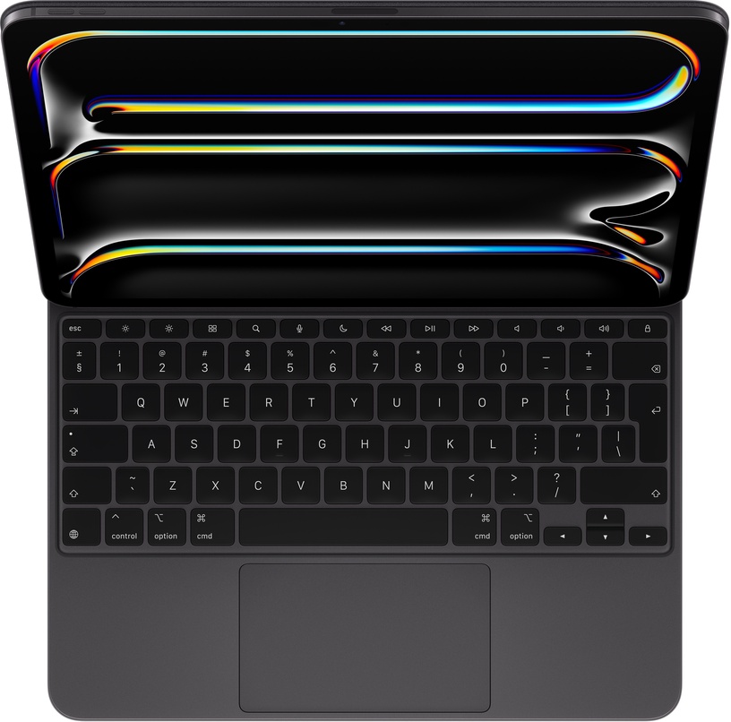 Klaviatūra Apple Magic Keyboard iPad Pro 13‑inch, SV, melna, bezvadu
