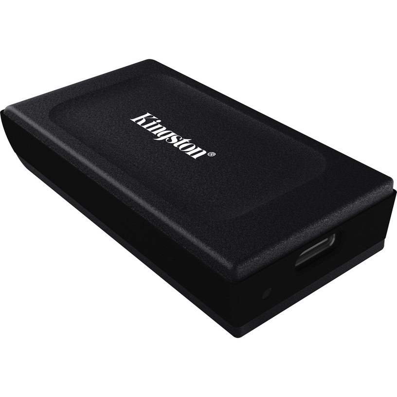Cietais disks Kingston XS1000, SSD, 2 TB, melna