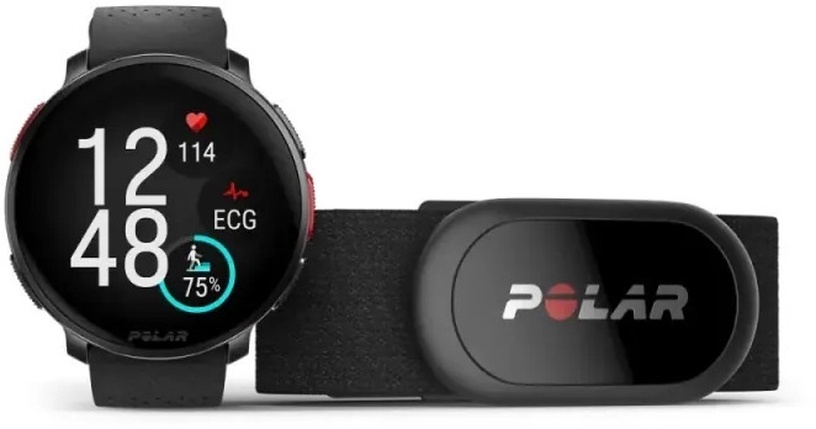 Умные часы Polar Vantage V3 + Heart Rate Monitor H10, черный