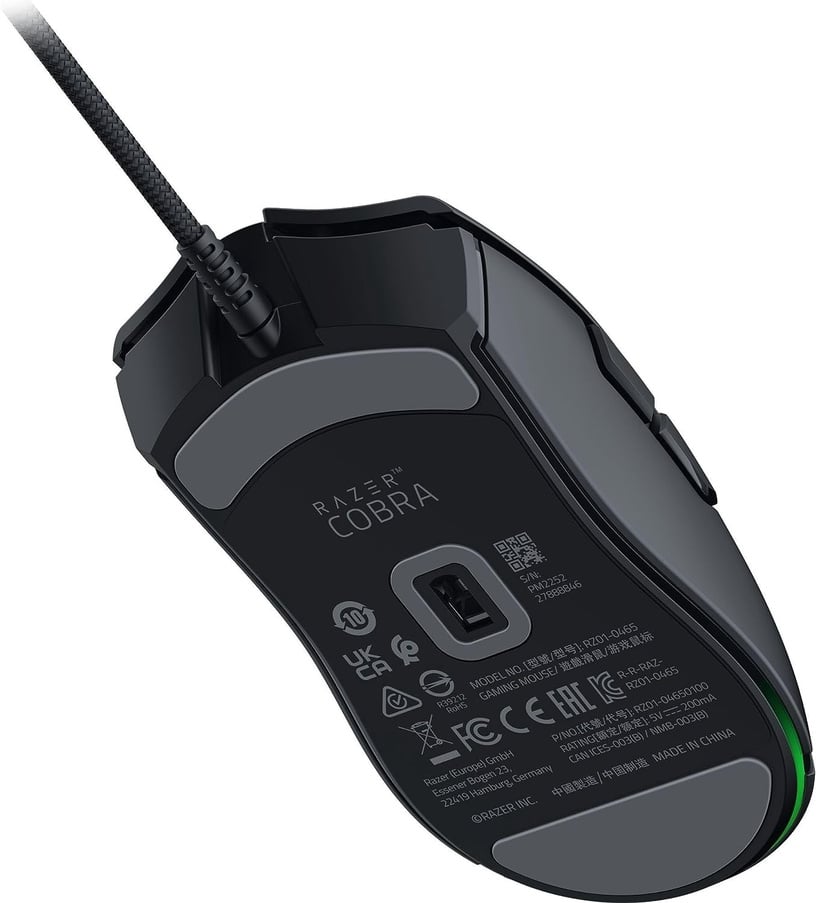 Mänguri hiir Razer Cobra, must
