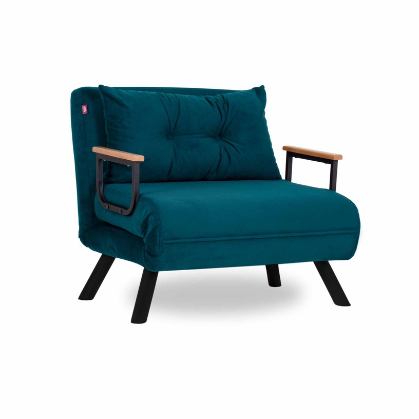 Диван-кровать Hanah Home Sando, зеленый, 78 x 60 см x 78 см