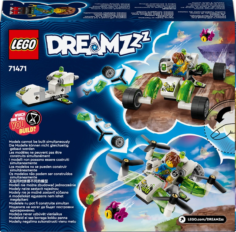 Konstruktors LEGO® DREAMZzz Mateo bezceļu auto 71471