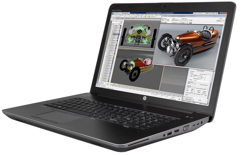 Ноутбук HP ZBook 17 G3, oбновленный, переупакованный, Intel® Core™ i5-6440HQ, 32 GB, 256 GB, 17.3 ″, Intel HD, черный, en