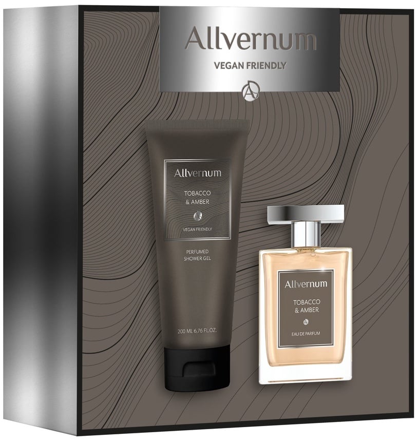 Kinkekomplektid meestele Allvernum Tobacco & Amber