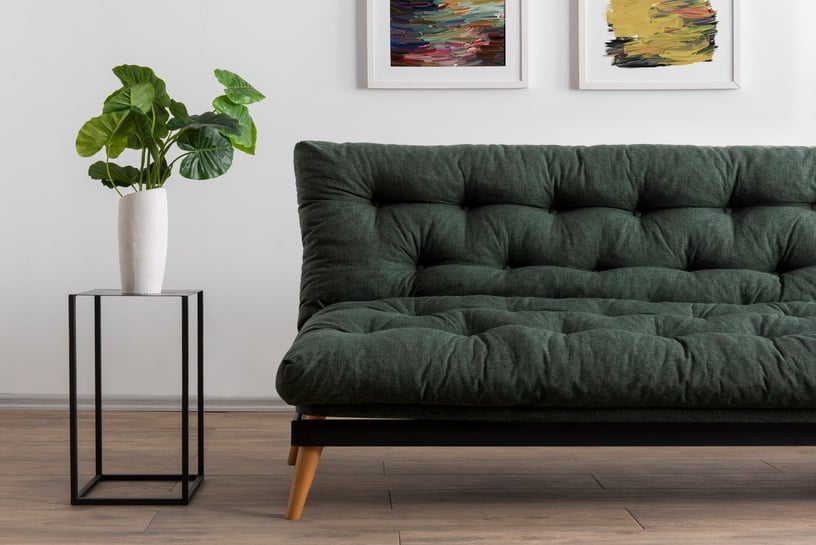 Диван-кровать Atelier Del Sofa Saki, зеленый, 185 x 82 см x 92 см