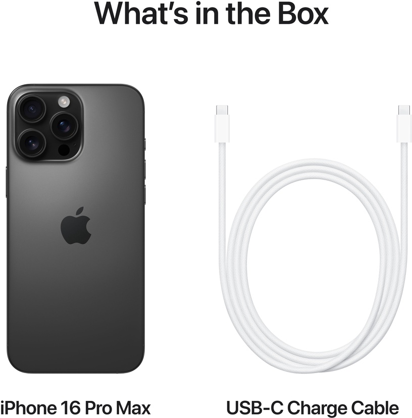 Mobiiltelefon Apple iPhone 16 Pro Max, 256 GB, black titanium