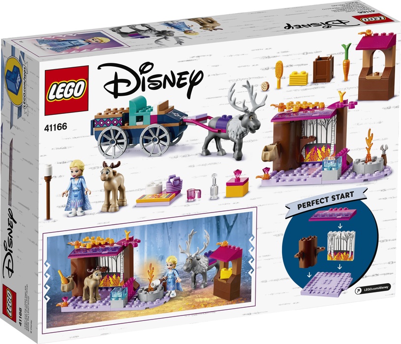Конструктор LEGO® | Disney Princess™ Дорожные приключения Эльзы 41166, 116 шт.