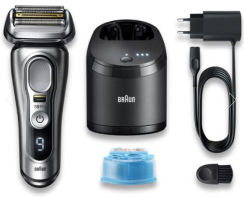 Bārdas skuveklis Braun Series 9 Pro 9467CC, li-ion, sudraba