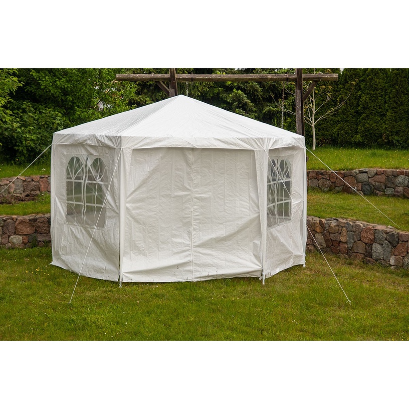 Varikatus GS250225, 378 x 360 cm, valge