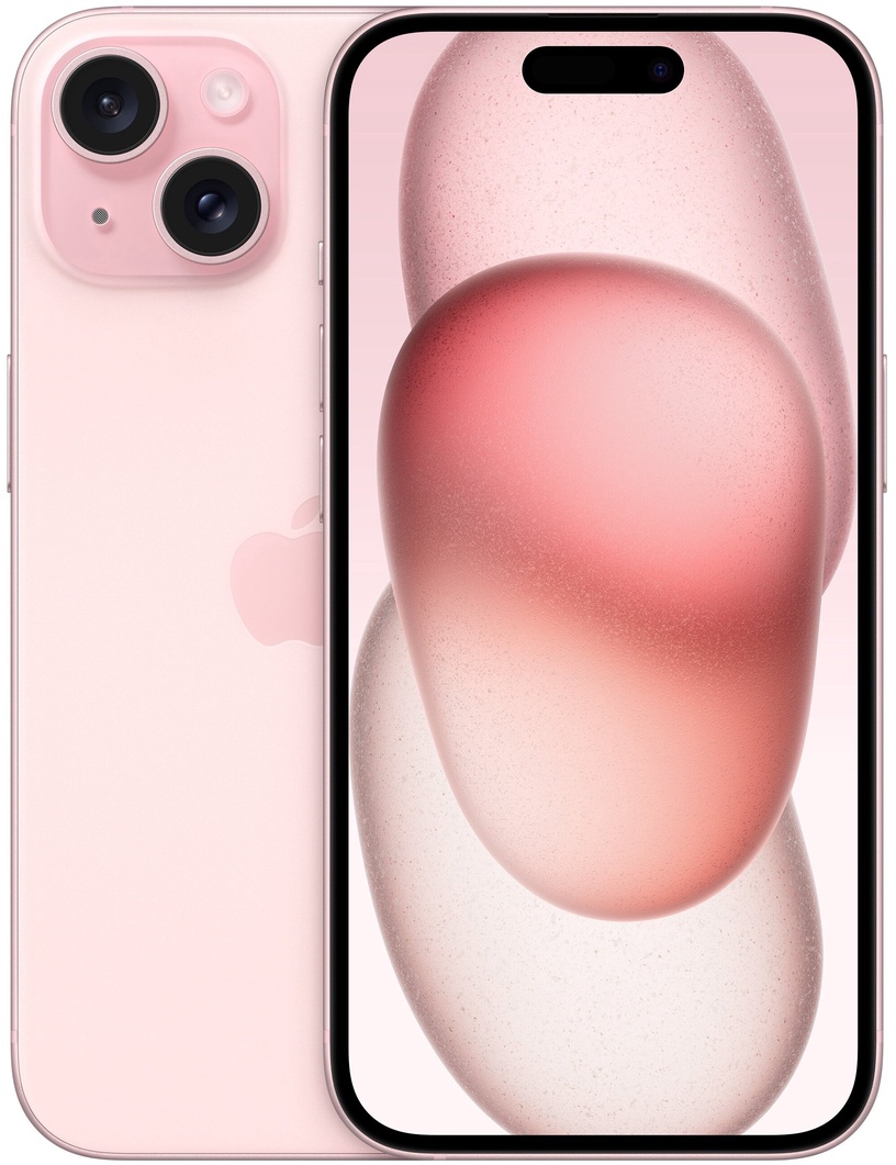 Мобильный телефон Apple iPhone 15, 128 GB, розовый