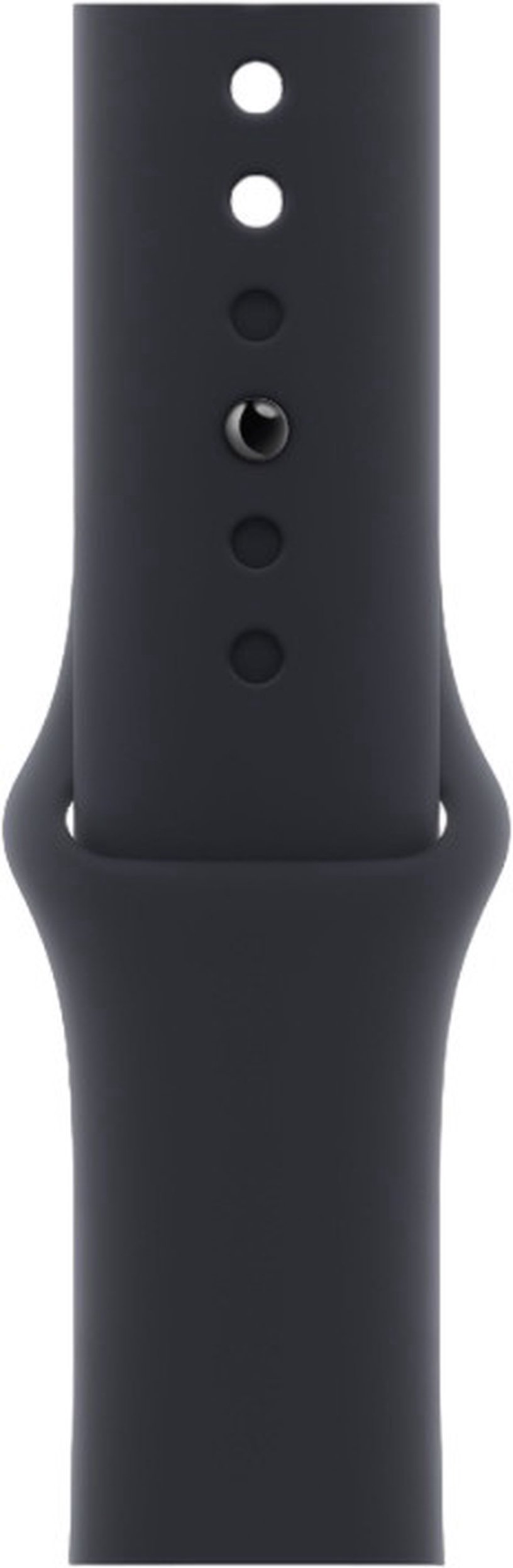 Умные часы Apple Watch SE GPS 44mm Midnight Aluminium Case with Midnight Sport Band - S/M, черный