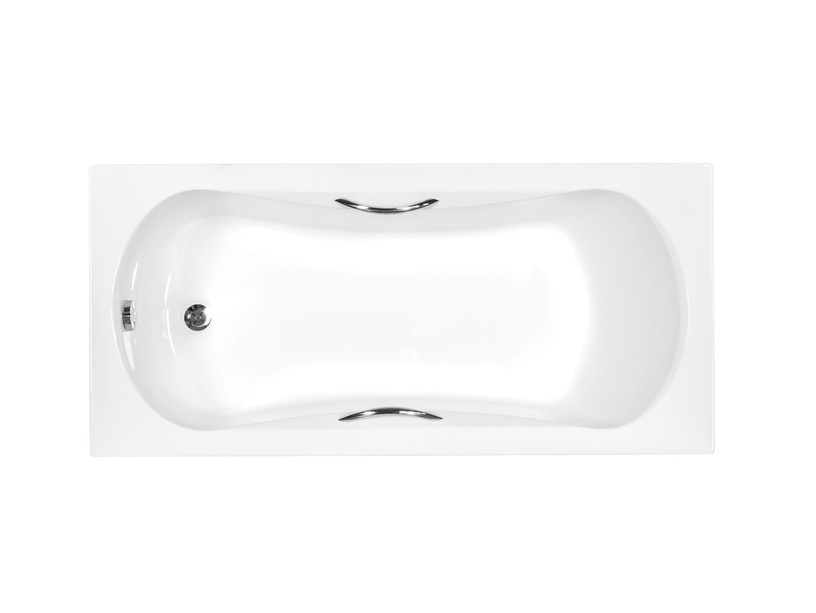 Vann, sisseehitatav Besco Aria Plus, 170 cm x 70 cm x 39 cm, ristkülik