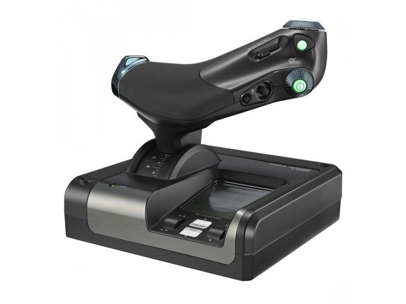 Джойстик Logitech X52, черный