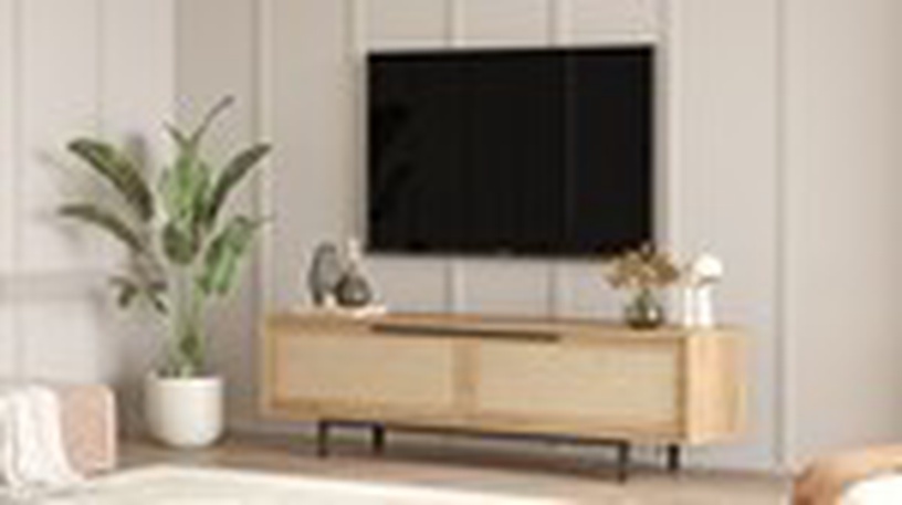 TV-laud Kalune Design ON1-SU, tamm/pähklipuu, 35.5 cm x 160 cm x 45.1 cm