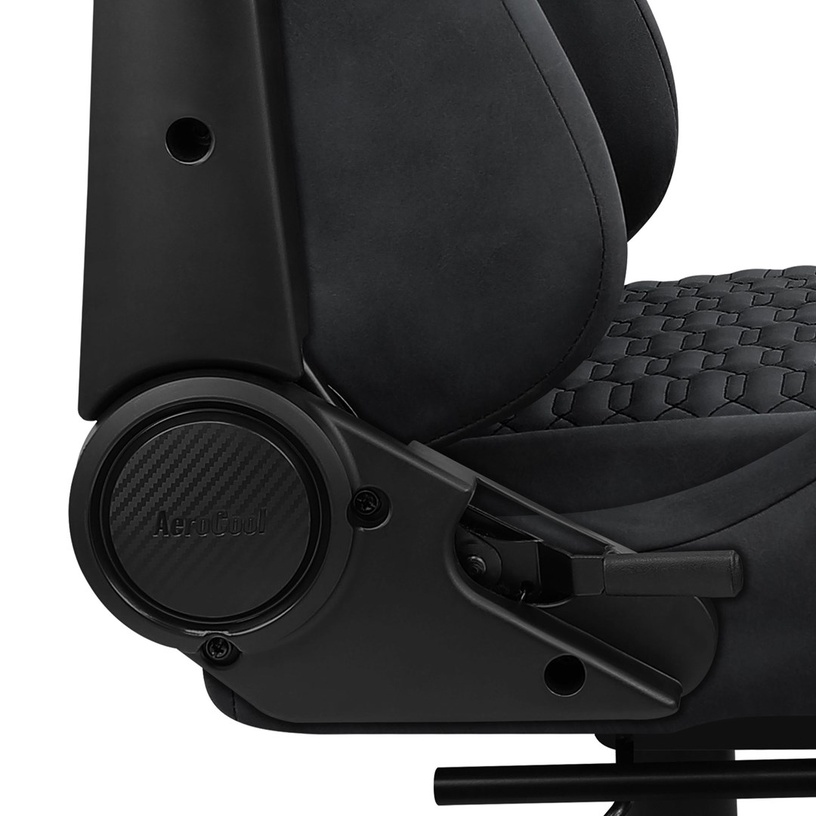 Spēļu krēsls AeroCool ROYAL AeroSuede, tumši pelēks