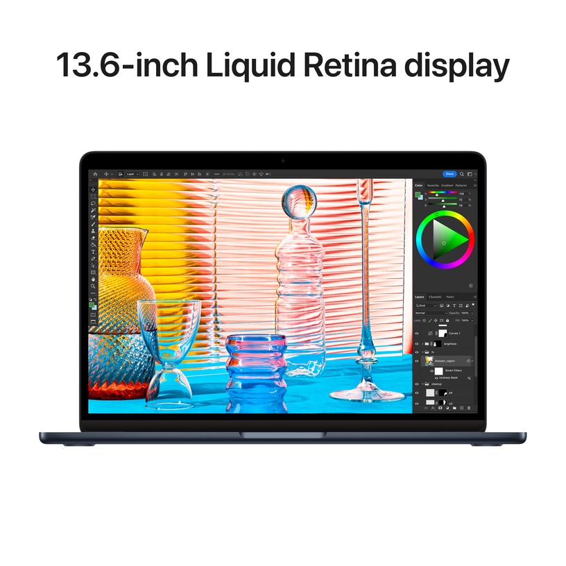 Sülearvuti Apple MacBook Air 13.6" M2 8C CPU, 8C GPU, 256GB - Midnight INT