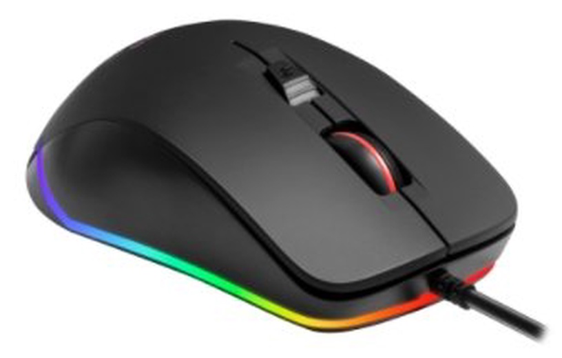 Игровая мышь Mars Gaming MM118, usb type-a, черный/красный