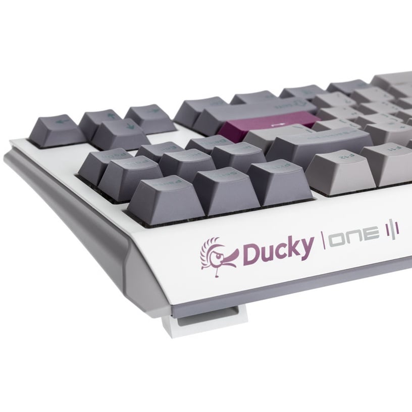 Клавиатура Ducky One 3 TKL One 3 TKL Cherry MX Red, EN, белый/серый/светло-серый