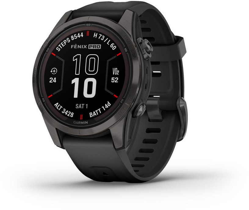 Умные часы Garmin Fenix 7S Pro Sapphire Solar 010-02776-11, серый