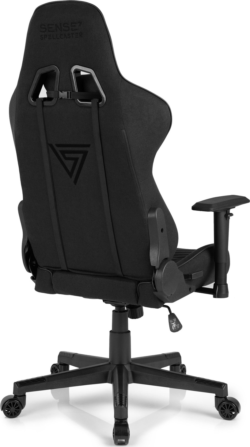 Mängutoolid SENSE7 Spellcaster, 57 x 69.5 x 126 - 135 cm, must
