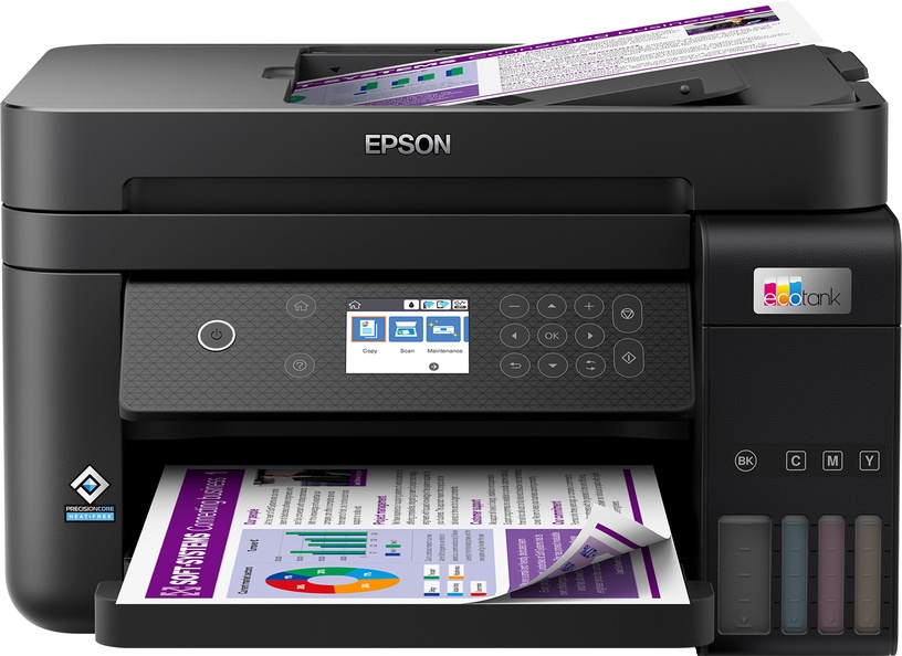 Daudzfunkciju printeris Epson ECOTANK L6270, tintes, krāsains