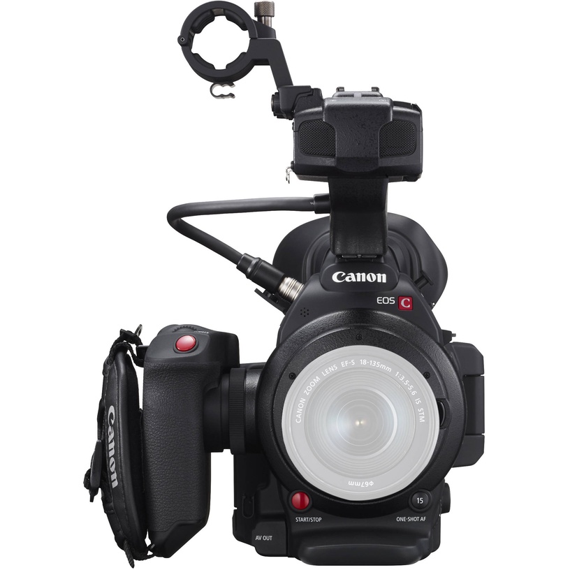 Видеокамера Canon EOS C100 Mark II, черный, 3840 x 2160