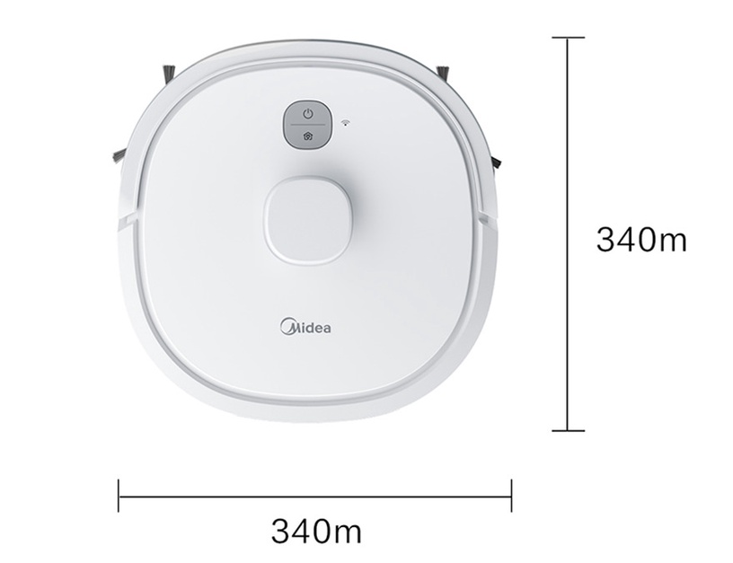 Робот-пылесос Midea M6, белый
