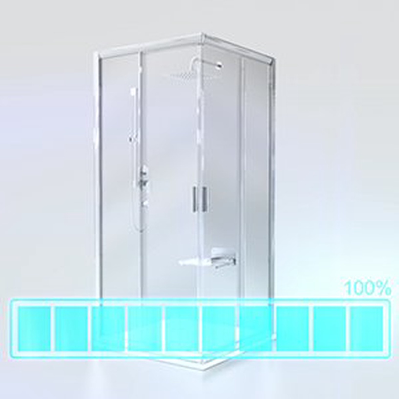 Душевая кабина Ravak Blix BLRV2 - 80 1LV70100Z1, без поддона, 80 см x 80 см x 190 см