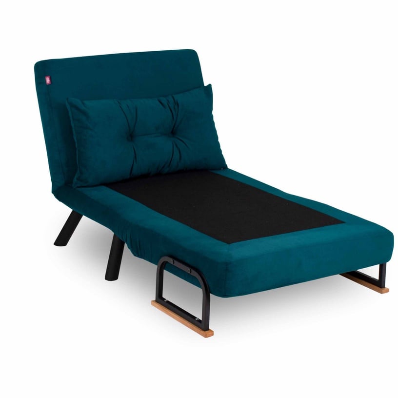 Диван-кровать Hanah Home Sando, зеленый, 78 x 60 см x 78 см