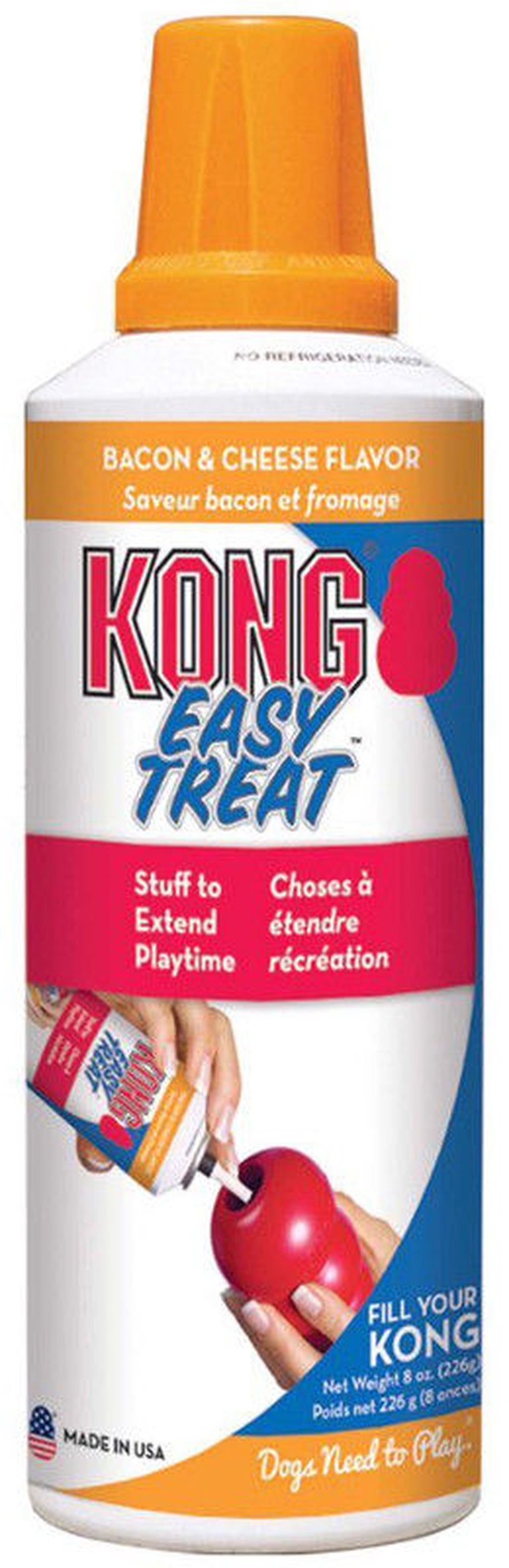 Koeramaius Kong, juust Easy Treat Cheddar Cheese, 0.236 kg