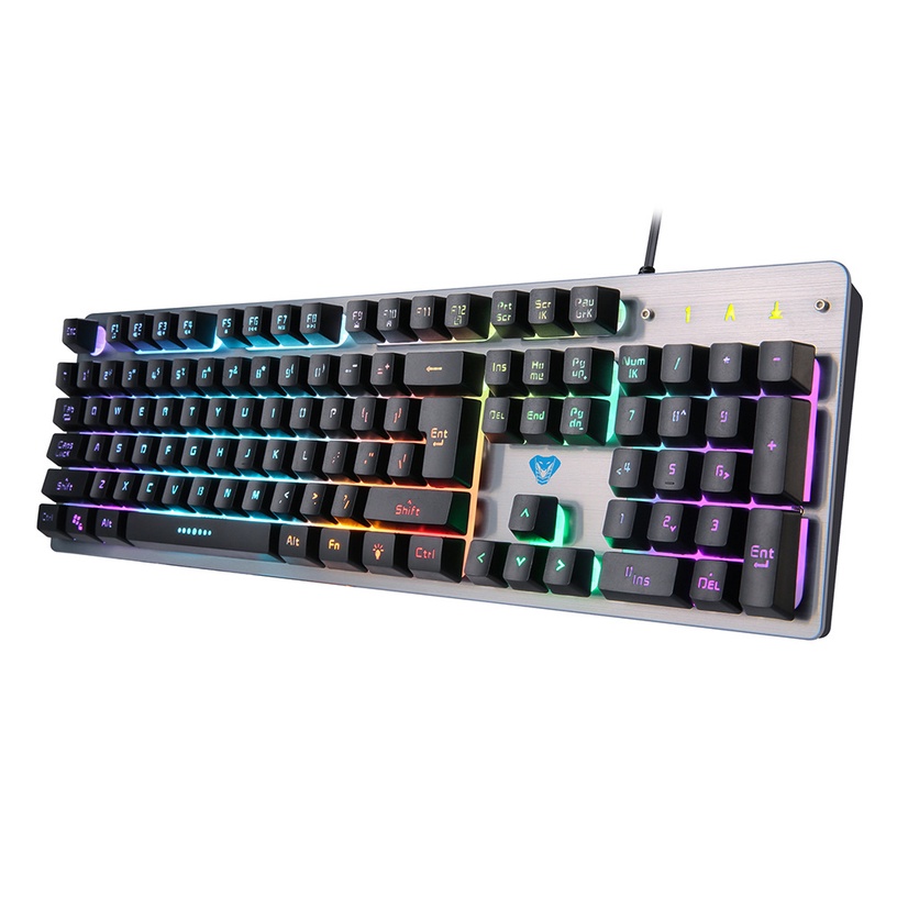 Клавиатура Media-Tech MT1257, EN, черный/серый