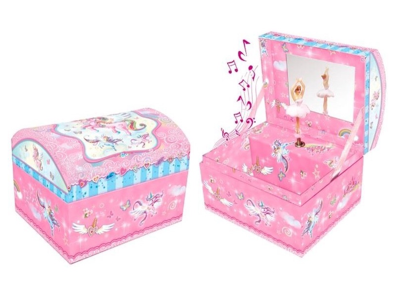 Muusikakast Pulio Chest Flamingo