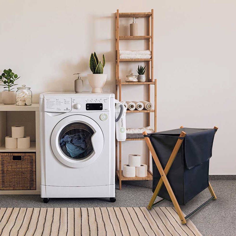 Корзина для белья Sepio Aurora, 39 л, черный, 4 см x 45 см